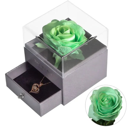 Valentine Eternal Rose Jewelry Gift Box