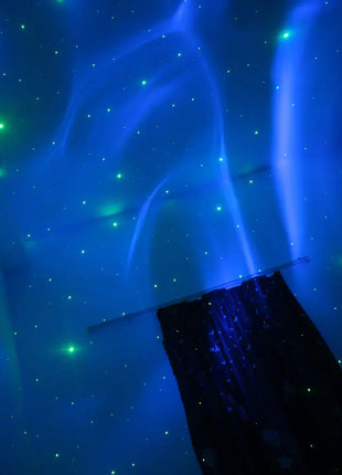 LED Rechargeable Aurora Star Sky Light Projector
