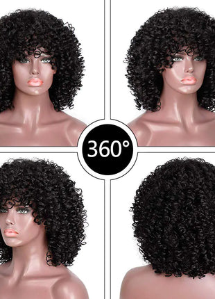 Short Curly Hair Wig for Women