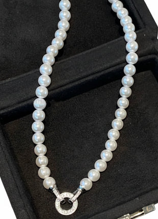Pearl Clasp Choker