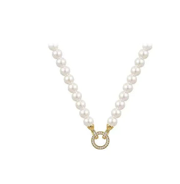 Pearl Clasp Choker
