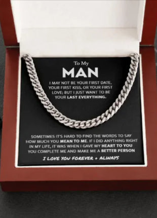 14K Gold Cuban Link Necklace – Premium Gift Set