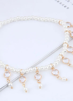 Pearl Tassel Anklet and Pearl Anklet Collection