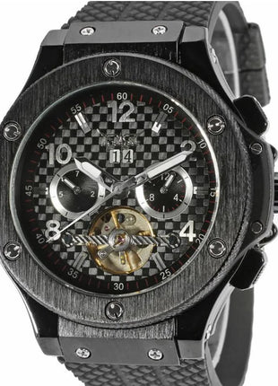 Automatic Men's Watch with Tourbillon Mechanism