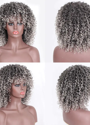 Short Curly Hair Wig for Women