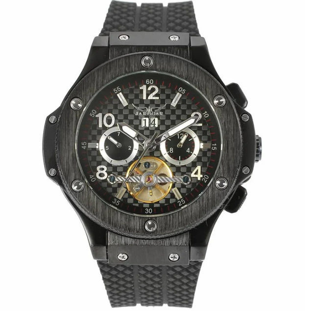 Automatic Men's Watch with Tourbillon Mechanism