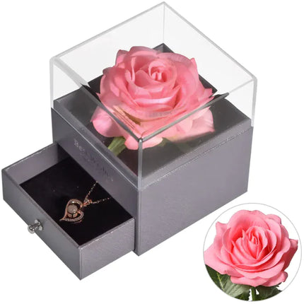 Valentine Eternal Rose Jewelry Gift Box