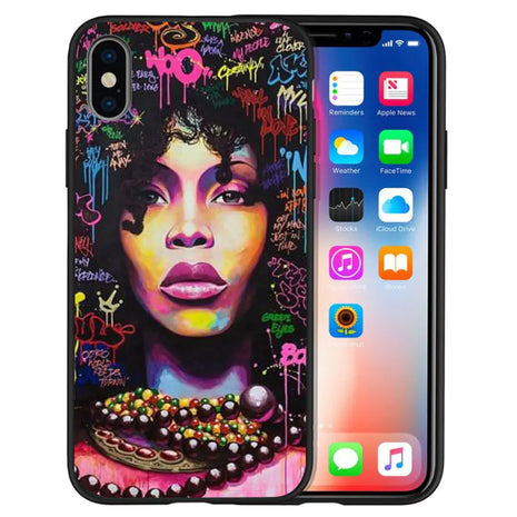 Fashion Afro Girls Melanin Queen Phone Cases