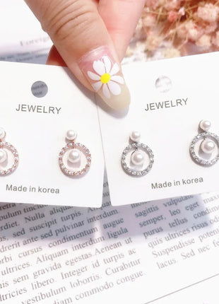 Pearl Elegance Stud Earrings