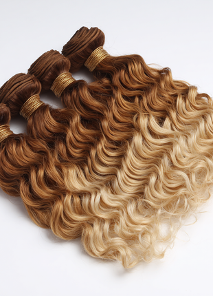 Brazilian Loose Deep Wave Bundles with Closure