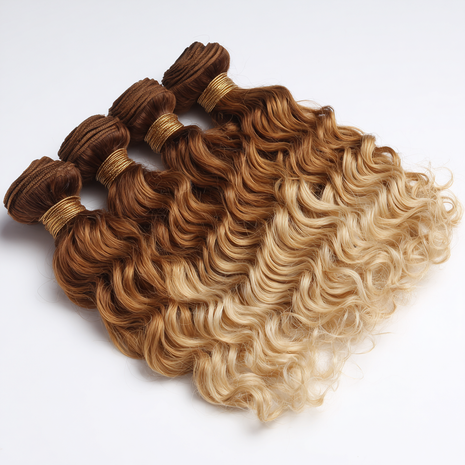 Brazilian Loose Deep Wave Bundles with Closure