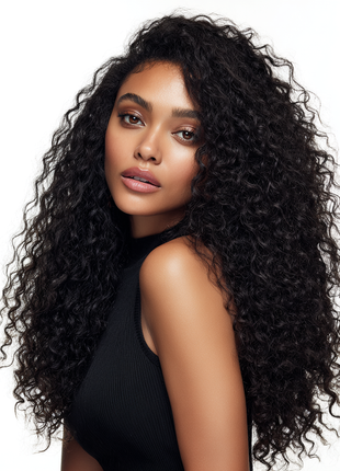 12 Inch Kinky Curly HD Lace Frontal