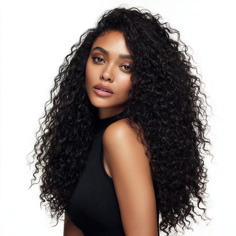 12 Inch Kinky Curly HD Lace Frontal