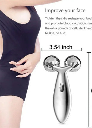 3D Roller Face Massager for Facial Lifting and Tightening