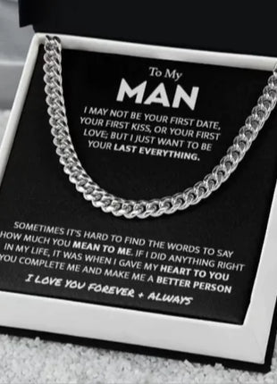 14K Gold Cuban Link Necklace – Premium Gift Set