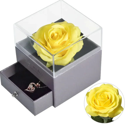 Valentine Eternal Rose Jewelry Gift Box