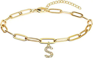 New Women's Fashion Initial Letter Bracelet