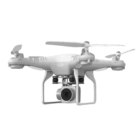 Remote control plane drone flying with 1080P HD camera and wide-angle lens in outdoor sky
