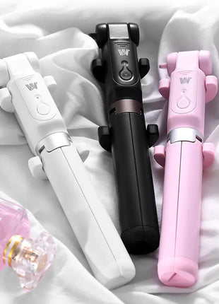 Foldable Bluetooth Selfie Stick and Tripod for Phones