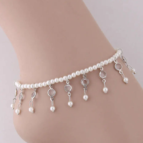 Pearl Tassel Anklet and Pearl Anklet Collection