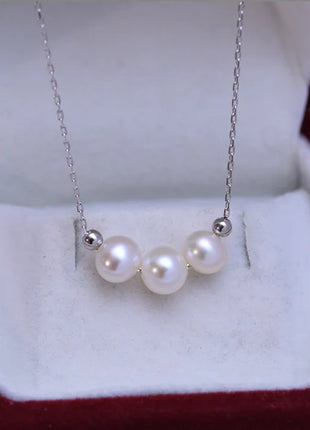 Pearl Pendant Necklace and Ring Set