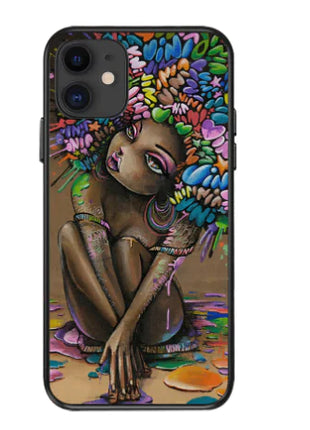 Fashion Afro Girls Melanin Queen Phone Cases