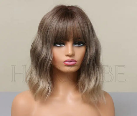 Amazon Best Seller: Six-Color 12 Inch Shoulder Length Straight Bob Wigs