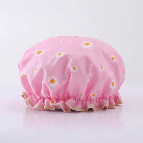 Disposable Double-layer Waterproof Shower Cap for Hair