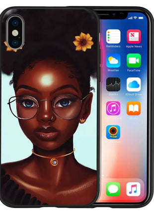 Fashion Afro Girls Melanin Queen Phone Cases